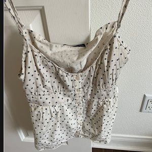 Brandy Melville floral tank one size